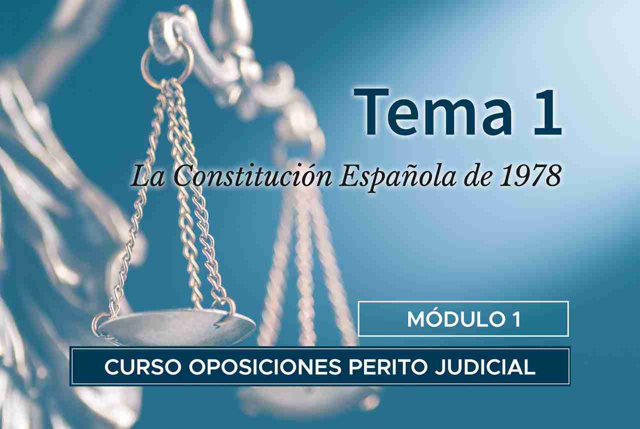 Tema 1. La Constitución Española de 1978