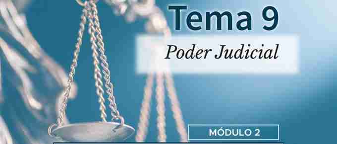 Tema 9. Poder Judicial